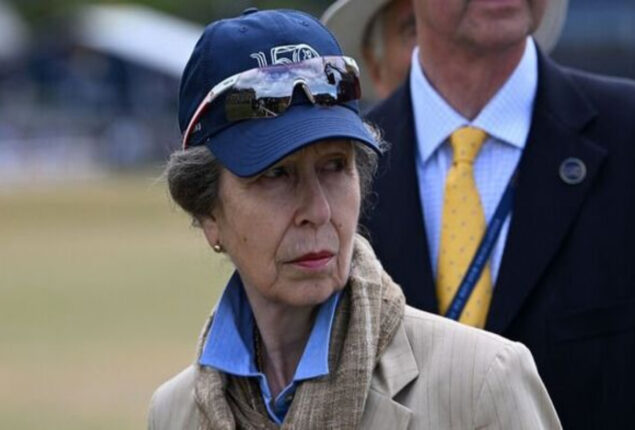 Princess Anne visits three different places in one day despite the heat