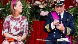 English-born princess scolded the prince harshly during the parade