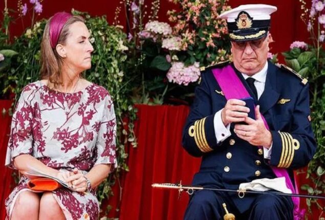 English-born princess scolded the prince harshly during the parade