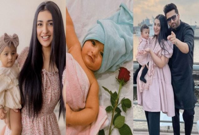 Sarah Khan uploads her daughter’s video with warning