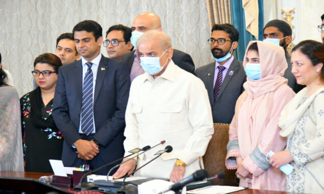 The prime minister launched the Innovation Hub in Islamabad.