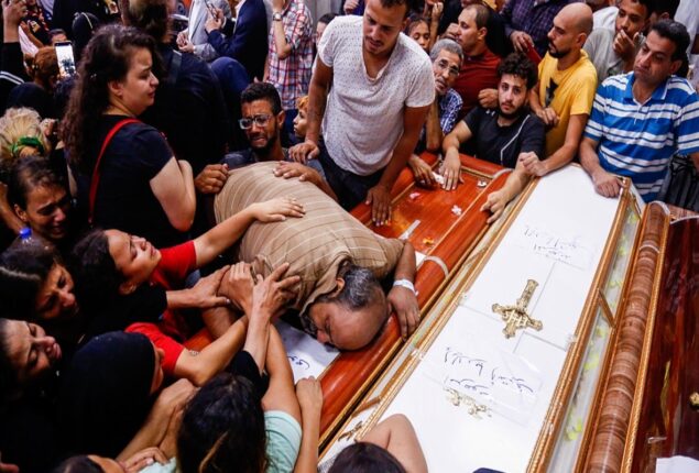 Numerous dead including children in Giza Coptic church fire
