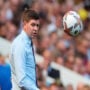 Stephen Gerrard wins to get Villa off the mark