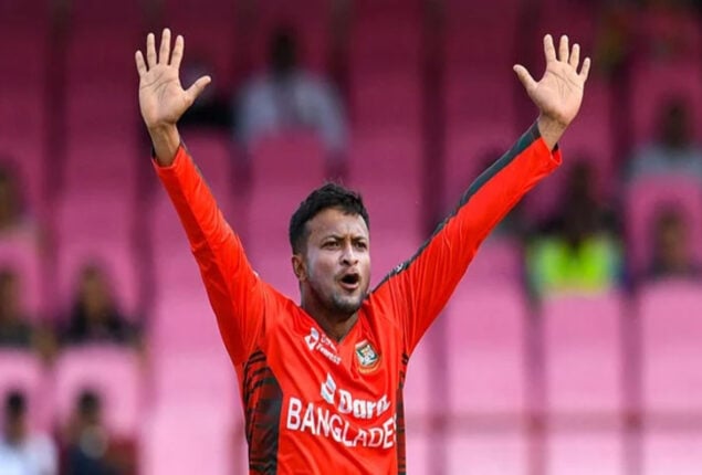 BCB announces Shakib as captain for Asia cup