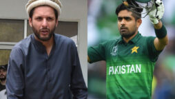 Shahid Afridi upset with Babar Azam
