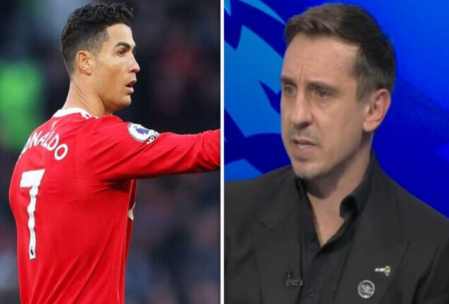 Cristiano Ronaldo situation is chaotic for everyone, Gary Neville