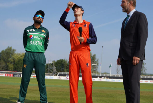 Pakistan won the toss and elected to bat against Netherland