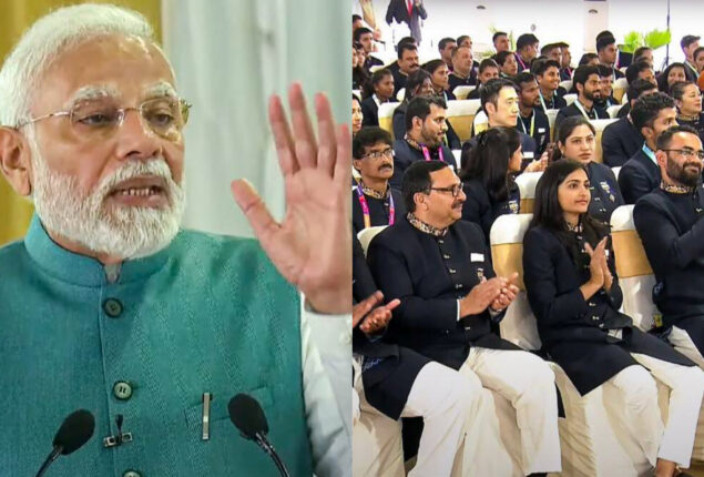 Narendra Modi: PM has India’s Commonwealth Games contingent