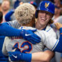 Baty Homers first time up in majors, Mets beat Braves 9-7