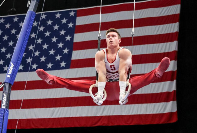 Brody Malone Cruises to Second Straight US Gymnastics Title