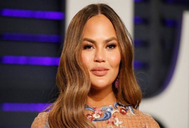 Chrissy Teigen shows off her baby’s first ultrasound scan