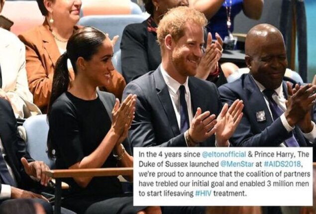 Prince Harry is saving millions of lives
