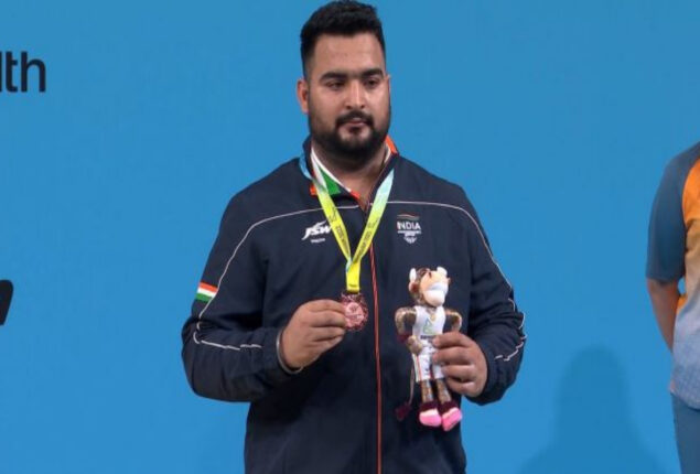 Lovepreet Singh wins Bronze medal in CWG 2022