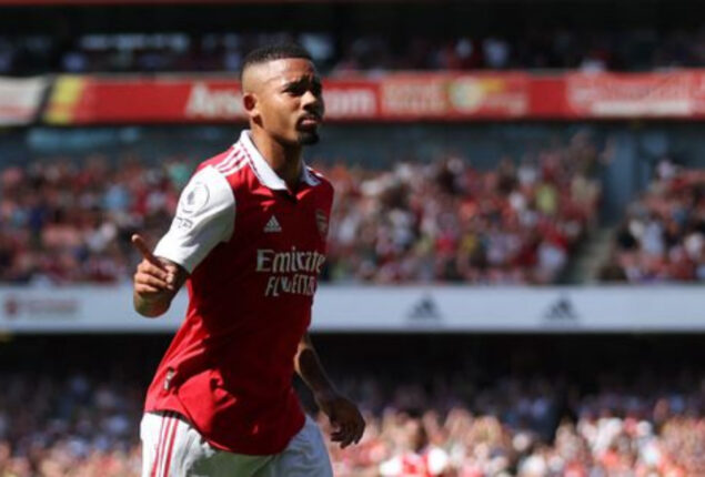 Gabriel Jesus has raised expectations at Arsenal, says Arteta