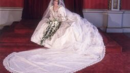 Princess Diana refrained from wearing heels at her wedding