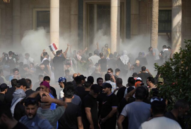 What position does Iran take on the political unrest in neighboring Iraq?