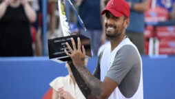 Nick Kyrgios defeats Nishioka to win ATP title in three years