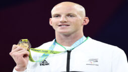 Andrew Jeffcoat: New Zealand swimmer wins Birmingham gold