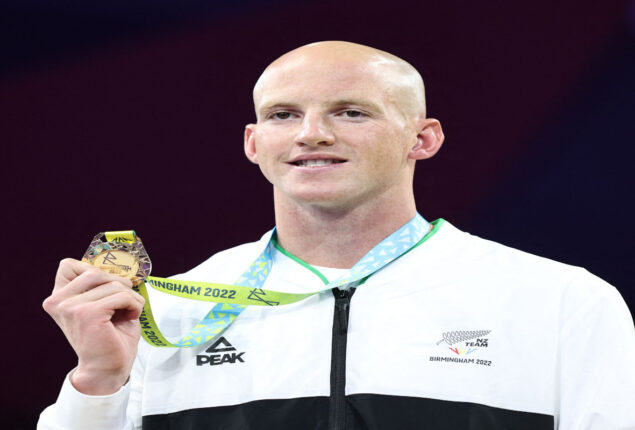 Andrew Jeffcoat: New Zealand swimmer wins Birmingham gold