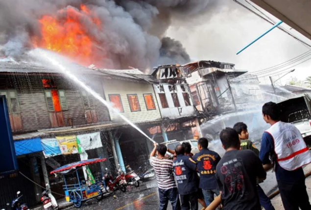 Southern Thailand is racked by bombings and arson assaults