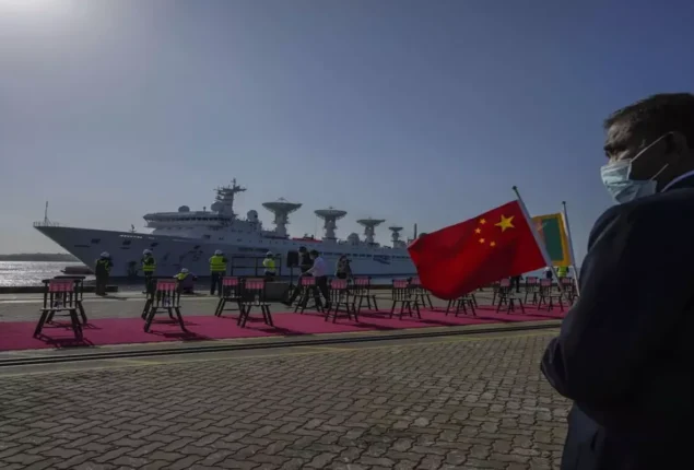 Chinese research ship arrives in Sri Lanka after being delayed