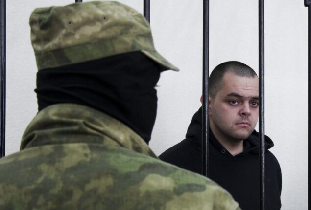 British men held by rebels in Ukraine plead not guilty
