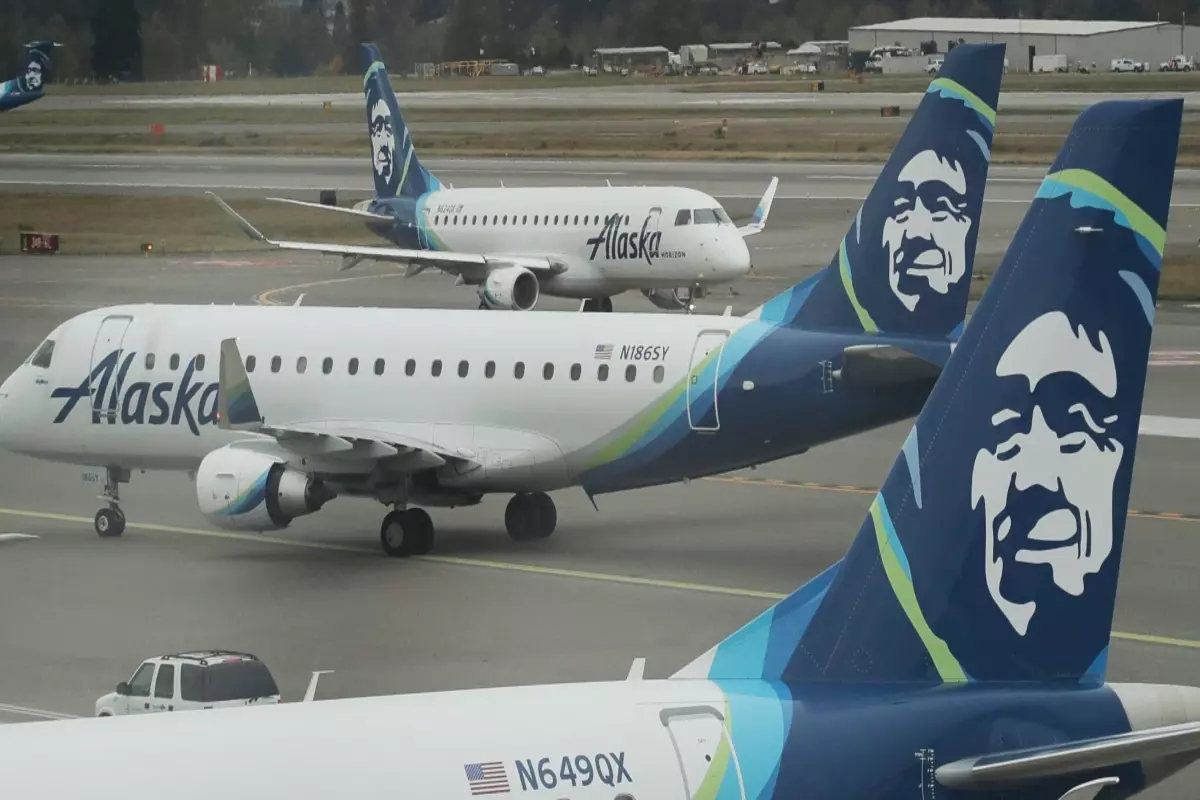 Alaska Airlines flight