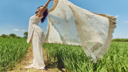 Ananya Panday recalls DDLJ pose in Green fields