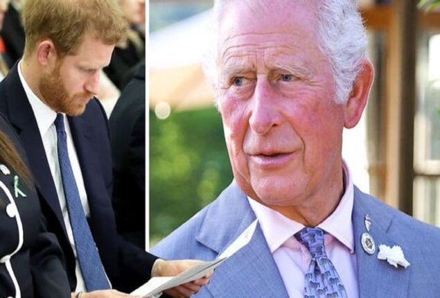 Harry ‘refused’ Prince Charles access to his memoir