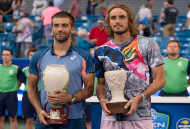 Borna Coric beats Tsitsipas to win Cincinnati