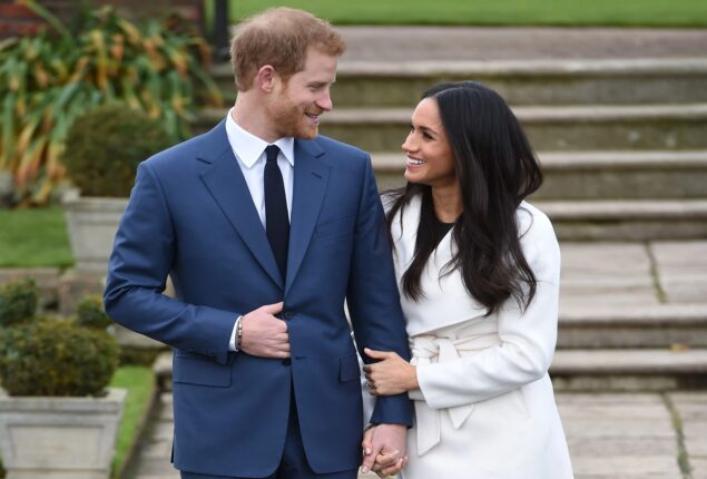 Meghan Markle “touches his elbow,” to reassure Prince harry
