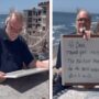 Father of Meghan Markle makes his first public appearance following a stroke