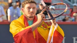 Pablo Carreno Busta downs Hurkacz for maiden Masters 1000 title
