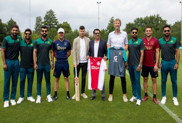 Watch: “When football meets cricket”