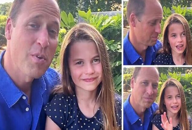 Prince William thrills fans with the lovely Princess Charlotte