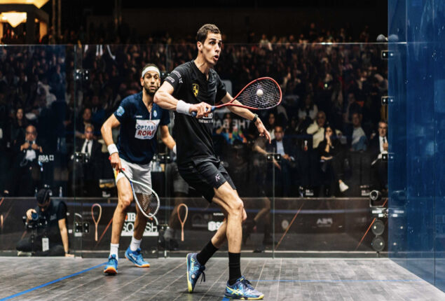 Ali Farag heads unchanged in men’s rankings