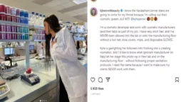 Kylie Jenner responds to trolls who called her lab photos “unsanitary”