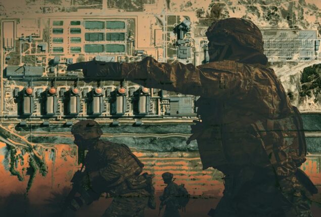 Ukraine nuclear workers working at gun point by Russian forces