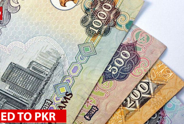 AED TO PKR – Today’s UAE Dirham to PKR – 8 January 2023