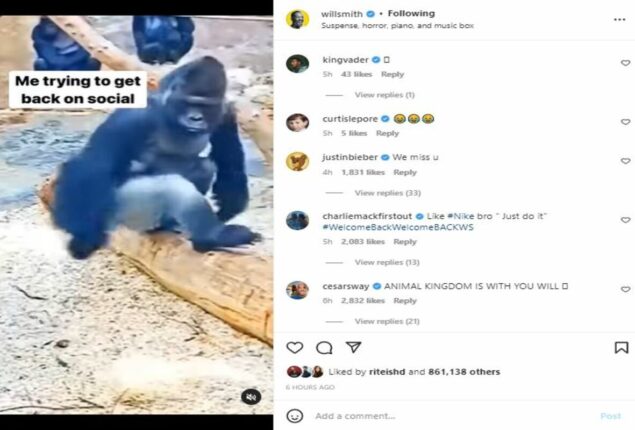 Will Smith ex-wife responds to his first non-apology Instagram post