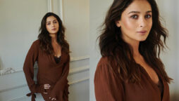 Alia Bhatt showing off her baby bump in a Brahmastra preview song Deva Deva