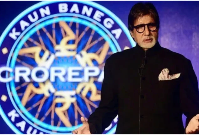 Amitabh Bachchan get shocked as he shakes hand with weight lifter contestant Komal