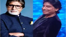 Amitabh Bachchan and Raju Srivastava