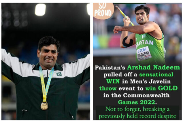 Celebrities congratuates Arshad Nadeem for winning gold medal for Pakistan