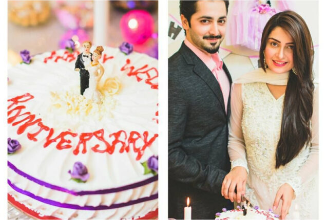 Ayeza Khan shares glimpse of her 8th wedding anniversary with Danish Taimoor