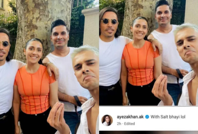 Salt Bae meets Ayeza Khan, and fans are super disappointed
