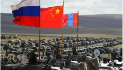 China is sending troops to Russia for a military drill