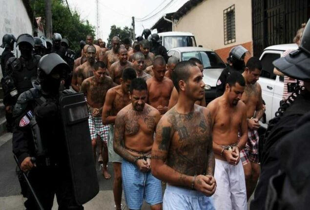 El Salvador imprisons 50,000 people for alleged gang affiliations