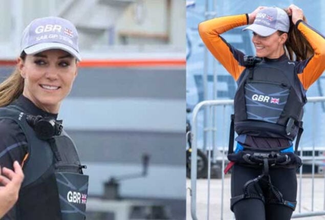 Kate Middleton flaunts her athletic physique during exhibition game