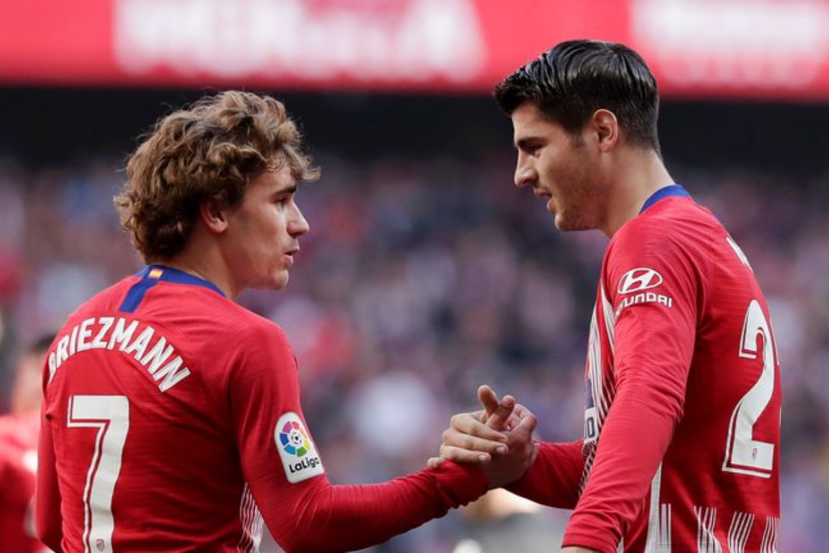 Alvaro Morata and Antonie Griezmann